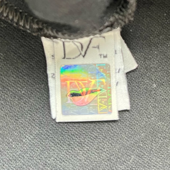 Diane Von Furstenburg (DVF) Amy Black Cutout Shift Dress - Picture 10 of 12